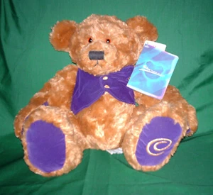Cadbury Trebor Bassett Teddy Bear Soft/ Plush Toy By Russ Berrie Mint With Tags - Picture 1 of 2