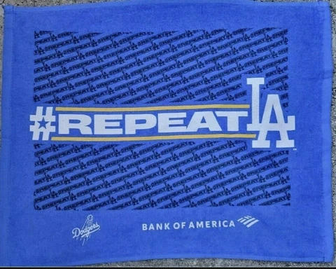 MLB 2021 Los Angeles Dodgers Atlanta Braves NLCS Game 4 Rally Towel SGA 10/20/21 Cover