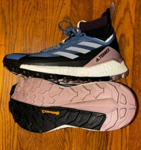 Adidas Terrex Free Hiker 2 Womens 7 Wonder Steel Purple BOOST Continental Rubber - Picture 1 of 9