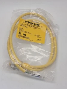 Turck RKM 50-1M/S90 5 Pin 7/8" Female - U0877-84 Actuator and Sensor Cordset - Picture 1 of 6