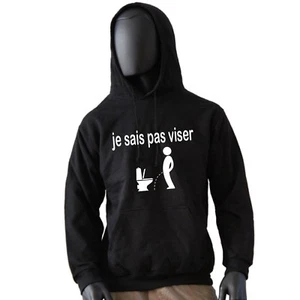 Sweat à capuche HOMME JE SAIS PAS VISER - Picture 1 of 4
