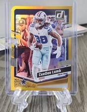 2023 Donruss Football CeeDee Lamb Gold Press Proof Die Cut /25 # 72
