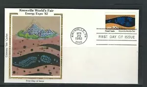 US SC # 2006-2009 Knoxville World's Fair FDC. Colorano Silk Cachet. - Picture 1 of 4