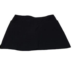 Women's Petite PXL Black Above Knee Pull On Athletic Golf Coral Bay Skort NWT - Picture 1 of 15
