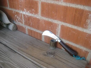 1970s Vintage 1 Blade CASE XX - 11011 ** Carbon Hawkbill Pruner Pocket Knife USA - Picture 1 of 11