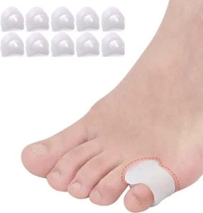 Pinky Toe Splint, Gel Toe Separators Little Toe Straightener Hammer Toe 2-6pairs - Picture 1 of 5
