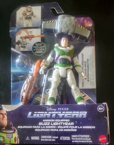 Disney PIXAR Buzz Lightyear Mission Equipado Figura de Acción Blaster Acción NUEVO - Imagen 1 de 3