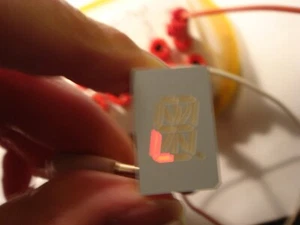 16 Segment LED Display Red Kingbricht PSA05-11HWA #3-106 - Picture 1 of 6
