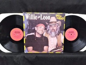 Willie And Leon One For The Road 2 X vinyl LP Columbia records KC2 36064 1979 - Picture 1 of 6