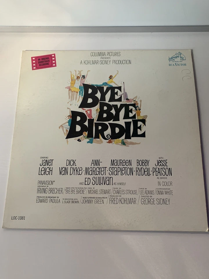 Bye Bye Birdie Original Soundtrack ~ 1963 LSO-1081 ~ 12" LP Vinyl Record Album - Image 1 of 3