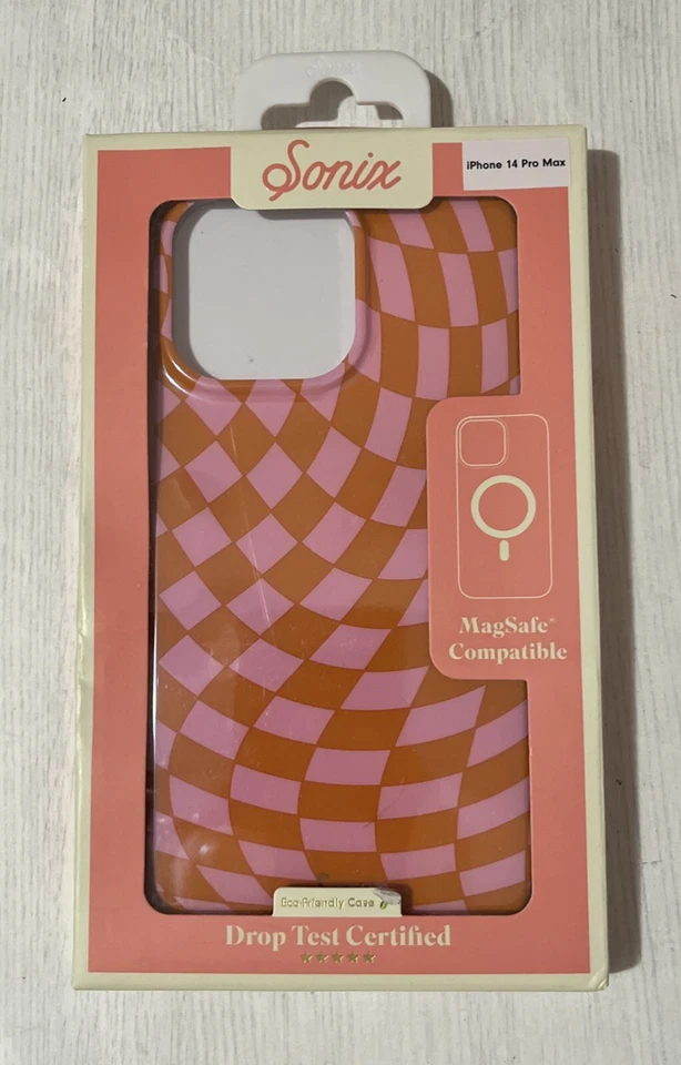 Sonix MagSafe Case For Apple iPhone 14 Pro Max- Checkmate Pink/Red - Image 1 of 1