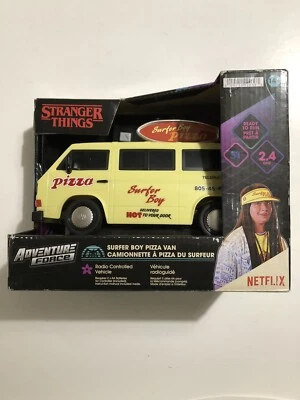 Adventure Force Stranger Things Surfer Boy Pizza Van / Remote Control 2023 - Image 1 of 4