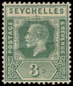 SEYCHELLES 92 (SG99) - King George V "1921 Green" (pb56774) - Picture 1 of 1
