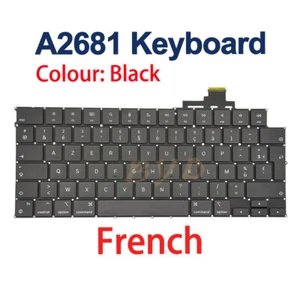New A2681 Keyboard French Layout For MacBook Air M2 13.6" Retina 2022 Year - Picture 1 of 3