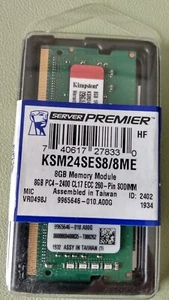 8Gb Kingston Memory Server PREMIER 8Gb DDR4 8GB KSM24SES8/8ME - Picture 1 of 4