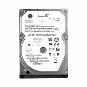 Seagate Momentus 5400.4 ST9320320AS 320GB SATA II 5400U/Min 8MB Cache 2.5' Inch - Picture 1 of 3