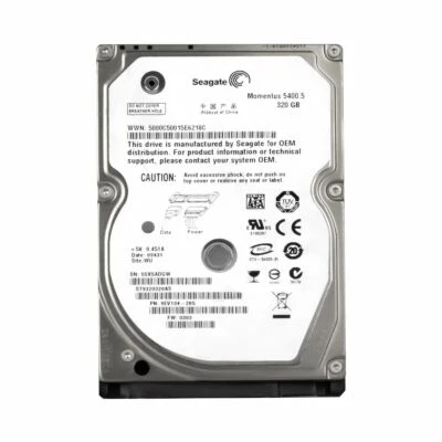 Seagate Momentus 5400.4 ST9320320AS 320GB SATA II 5400U/Min 8MB Cache 2.5' Inch - Image 1 of 3