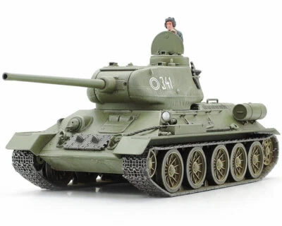 Tamiya 32599 Russian Medium Tank T-34-85 1:48 modellismo - Immagine 1 di 4