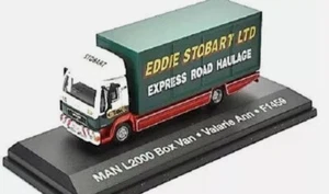 Atlas JV9118 1/76 MAN L2000 Box Van Valerie Ann Stobart F1459 - Picture 1 of 1