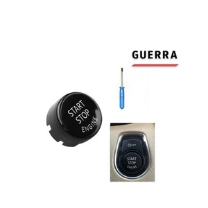 *Black* BMW 1 2 3 4 5 SERIES F10 F20 F30 F32 START STOP PUSH BUTTON ENGINE - Picture 1 of 5