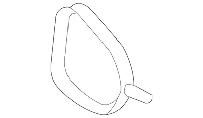 Genuine Ford Thermostat Gasket BM5Z-8255-A - Image 1 of 3