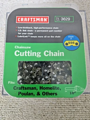 Motosierra Craftsman 713629 16" cadena de corte S56 - NUEVA Foto 1 de 2