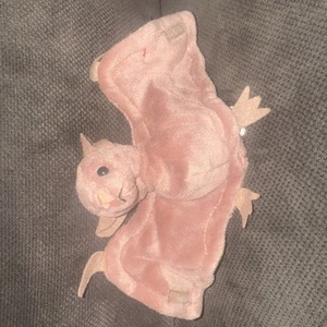Ty Beanie Babies -Batty Brown Bat 1996 PVC **RARO, ERRORI** (Ritirato, Bambino) - Foto 1 di 16