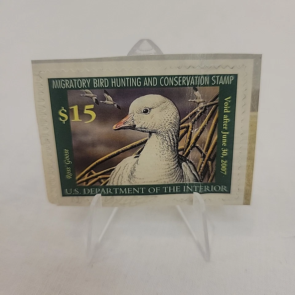 US Federal Duck Stamps Collection Scott #RW73A $15 Used - Image 1 of 4