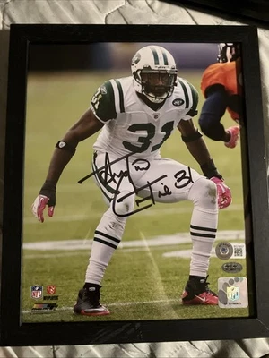 Antonio Cromartie New York Jets SIGNED 8x10 Photo Beckett Auth - Image 1 of 3