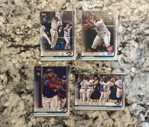 Vladimir Guerrero Jr 9 Card Lot - 2019  Topps Rookie Card & Inserts Blue Jays - Picture 1 of 6