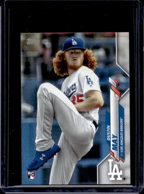 2020 Topps On-Demand Set 23: Mini Dustin May Rookie RC #235a Dodgers - Image 1 of 2