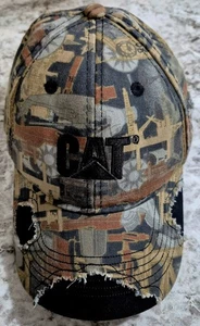 Gorra Caterpillar CAT con tirantes camuflada - envejecida - Imagen 1 de 6