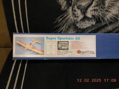 GREAT PLANES Super Sportster 60 遥控飞机套件 — 第 1/4 张图片