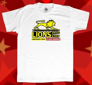 Lion's Drag Strip Class Winner T Shirt Hot Rod Street Machine 1960s Racing - Picture 1 of 2