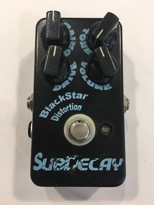 Subdecay Black Star Distortion Overdrive Rare Guitar Effect Pedal - Image 1 of 4