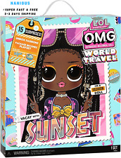 LOL Surprise OMG World Travel Sunset Fashion Doll with 15 Surprises... 