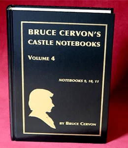 CLEARANCE SALE!!! - Bruce Cervon Castle Notebook, Volume 4 by L & L Publishing - Picture 1 of 2