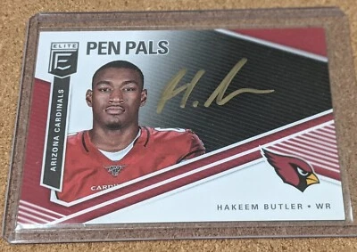 2019 Donruss Elite Hakeem Butler FOTL Gold Ink Pen Pals Rookie Cyclones Cards RC - Image 1 of 2