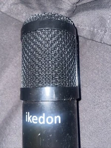 Ikedon Studio USB Condenser Microphone Only Black Wired 192KHZ/24Bit Plug & Play - Picture 1 of 4