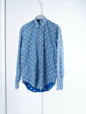 Our Legacy Star Printed Men's Button-up Shirt, Size M - Image 1 of 4