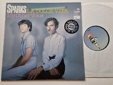 Sparks/ Giorgio Moroder - La Dolce Vita / My Other Voice 12'' Vinyl Maxi Germany