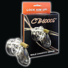 Cb-6000S High Quality Any Size Male Chastity Cage Device Cage Transparete