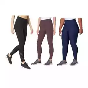 Mondetta Damen High Waist Legging Mesh Crisscross Taschen (Nvy-Brndl-blck) Neu mit Etikett - Bild 1 von 11