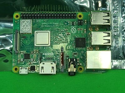 Raspberry Pi 3 Model B+ (3 B Plus) 1.4Ghz Quad Core 1 GB Ram Bluetooth & Wifi - Image 1 of 4