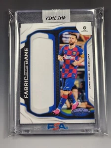 Lionel Messi 2019-20 Panini Chronicles Certified Worn Jersey NM-MINT - Picture 1 of 5