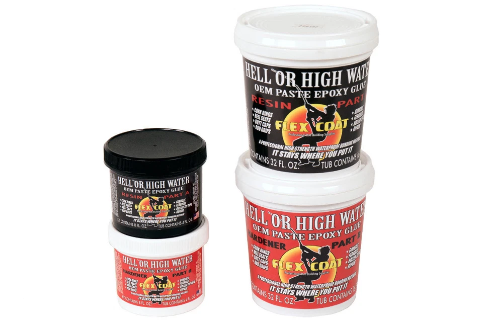 Flex Coat Rod Building Paste Epoxy Glue - Pick Size - Image 1 of 1