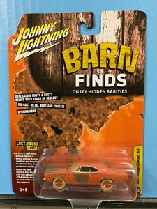 1/64 JOHNNY WHITE LIGHTNING GRANN FODS 1969 CARGADOR DODGE NARANJA PERSECUCIÓN - Imagen 1 de 2