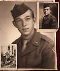 Vintage WW2 Era Military 6th Army Co G 2nd BN and Transp Corps Brothers Photos