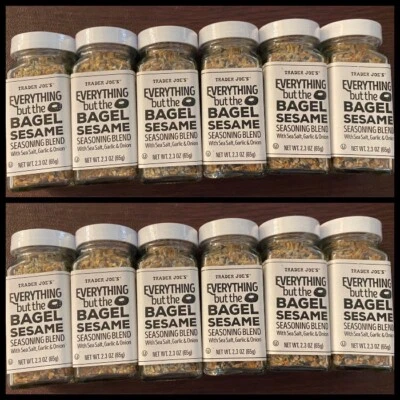 Trader Joe's Everything but the Bagel Sesame Seasoning Blend 2.3 Ounce 12 PACK - Image 1 of 4