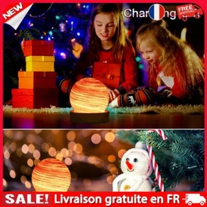 USB 3D Crystal Ball Planet Lamp LED Starry Sky Table Light Astronomical Ornament - Photo 1/26